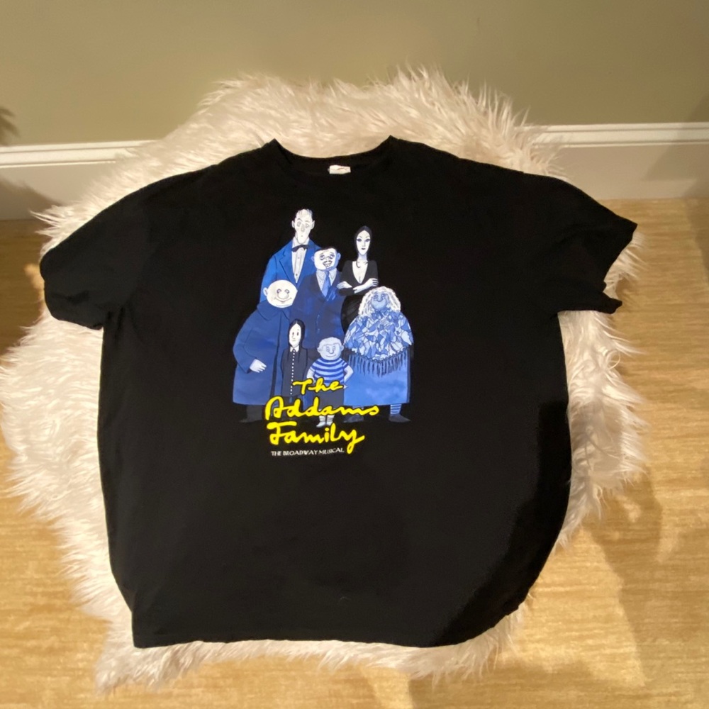 The Addams Family The Broadway Musical TShirt XXL